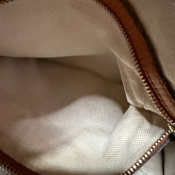 Gucci Beige and Blue Satchel - Picture 14 of 14